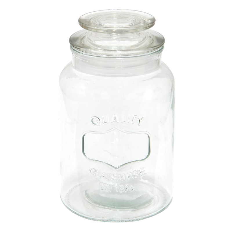 3.99 GLASS CANISTER 